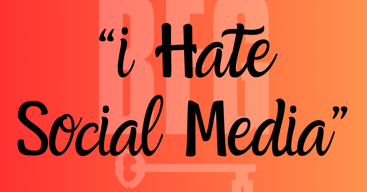 “i Hate Social Media