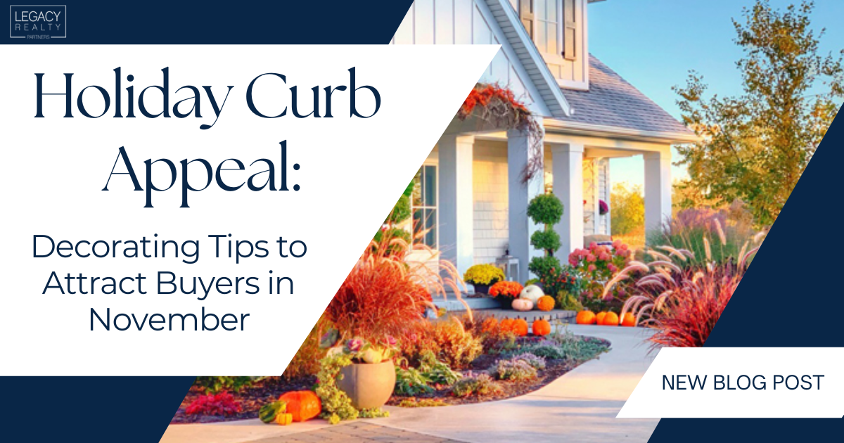 Copy of Copy of Holiday Curb Appeal Decorating Tips to Attract Buyers in November Landscape