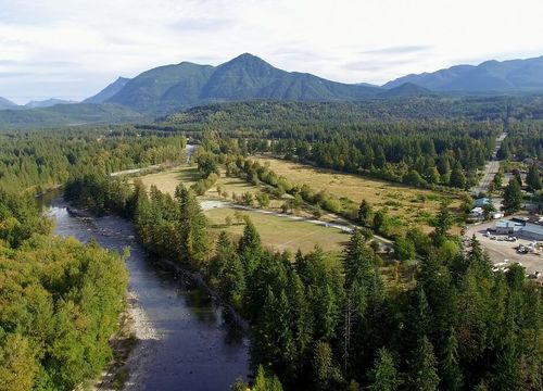 Aerial North Bend