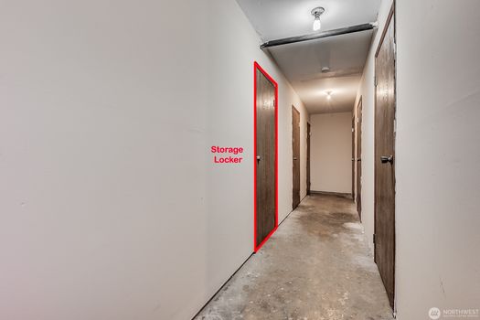 Storage Locker Hallway