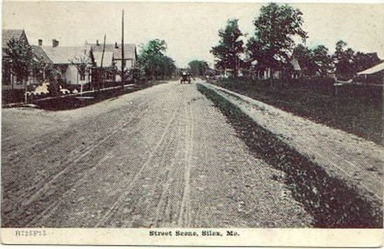 Silex MO &#8211; 1908 street scene