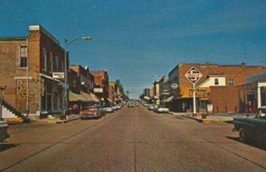 Troy MO Main St 1950&#8217;s
