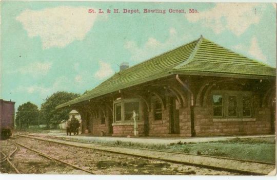 Pike County Bowling Green MO Train Depot