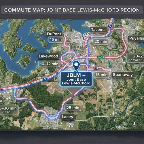 Where Are The Best Places to Live Near JBLM?