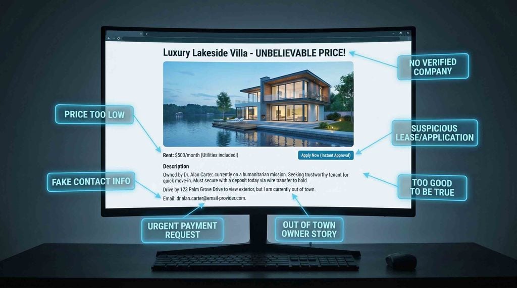 Fake listing scams