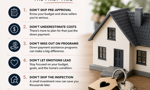 First-Time Homebuyer Mistakes to Avoid