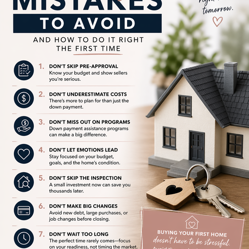 First-Time Homebuyer Mistakes to Avoid