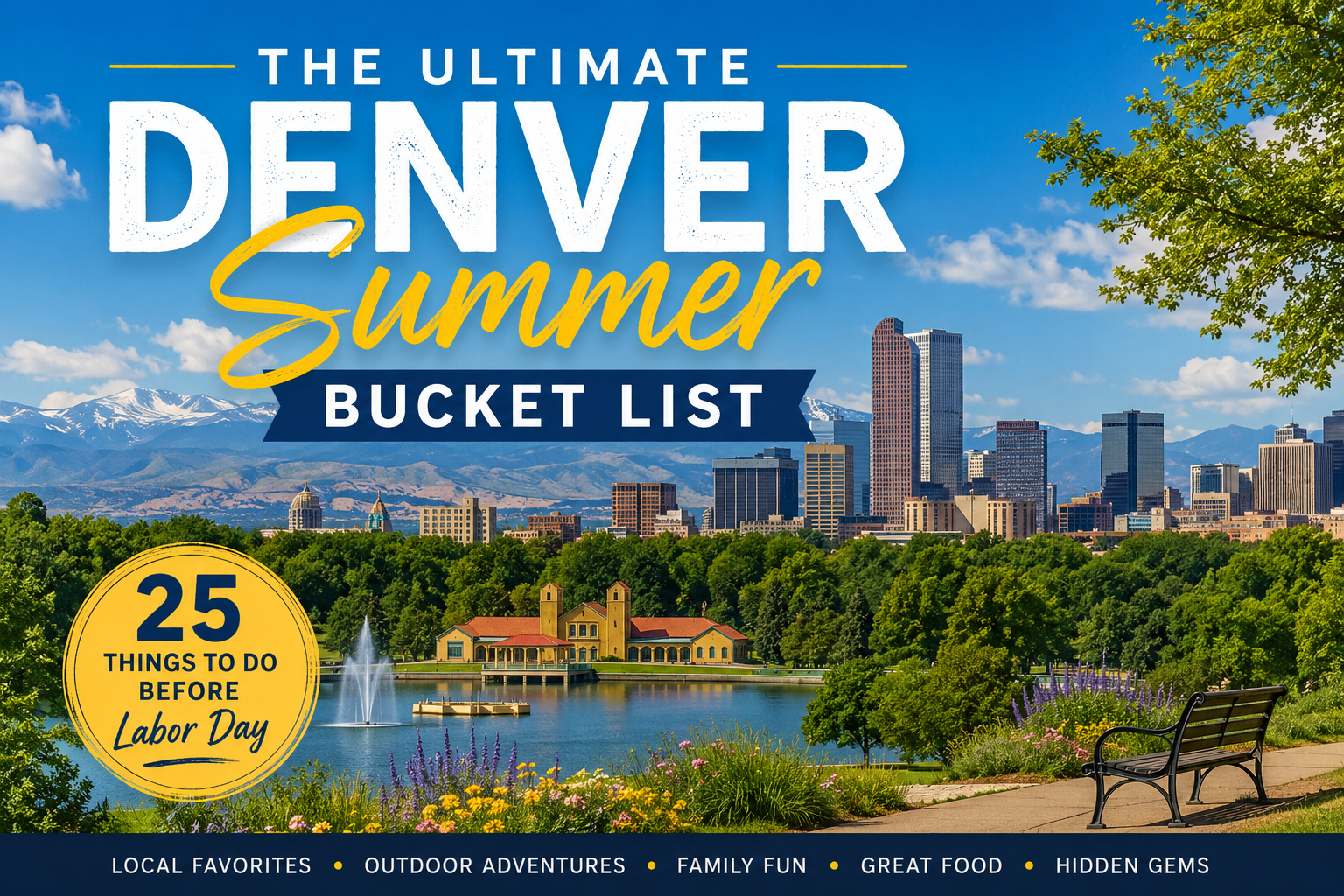 The Ultimate Denver Summer Bucket List: 25 Things …