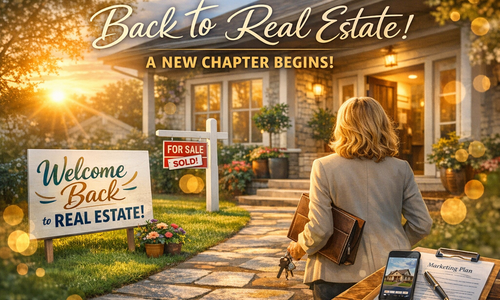 Back Home: Returning to Real Estate with Fresh Energy