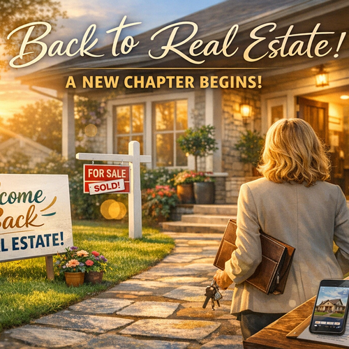 Back Home: Returning to Real Estate with Fresh Energy