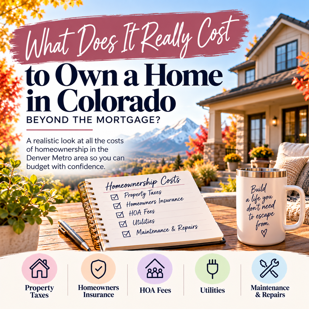 Colorado Homeownership Costs Explained