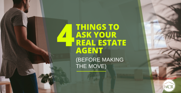 Four things to ask your real estate agen…