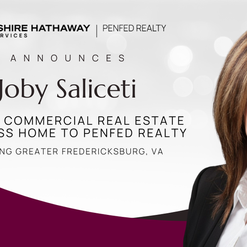 Berkshire Hathaway HomeServices PenFed Realty Agent Joby Saliceti Unites Her Residential and Commercial Services Under One Trusted Name