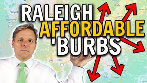 Most AFFORDABLE Suburbs near Raleigh NC