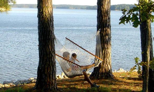 relaxing-by-the-lake