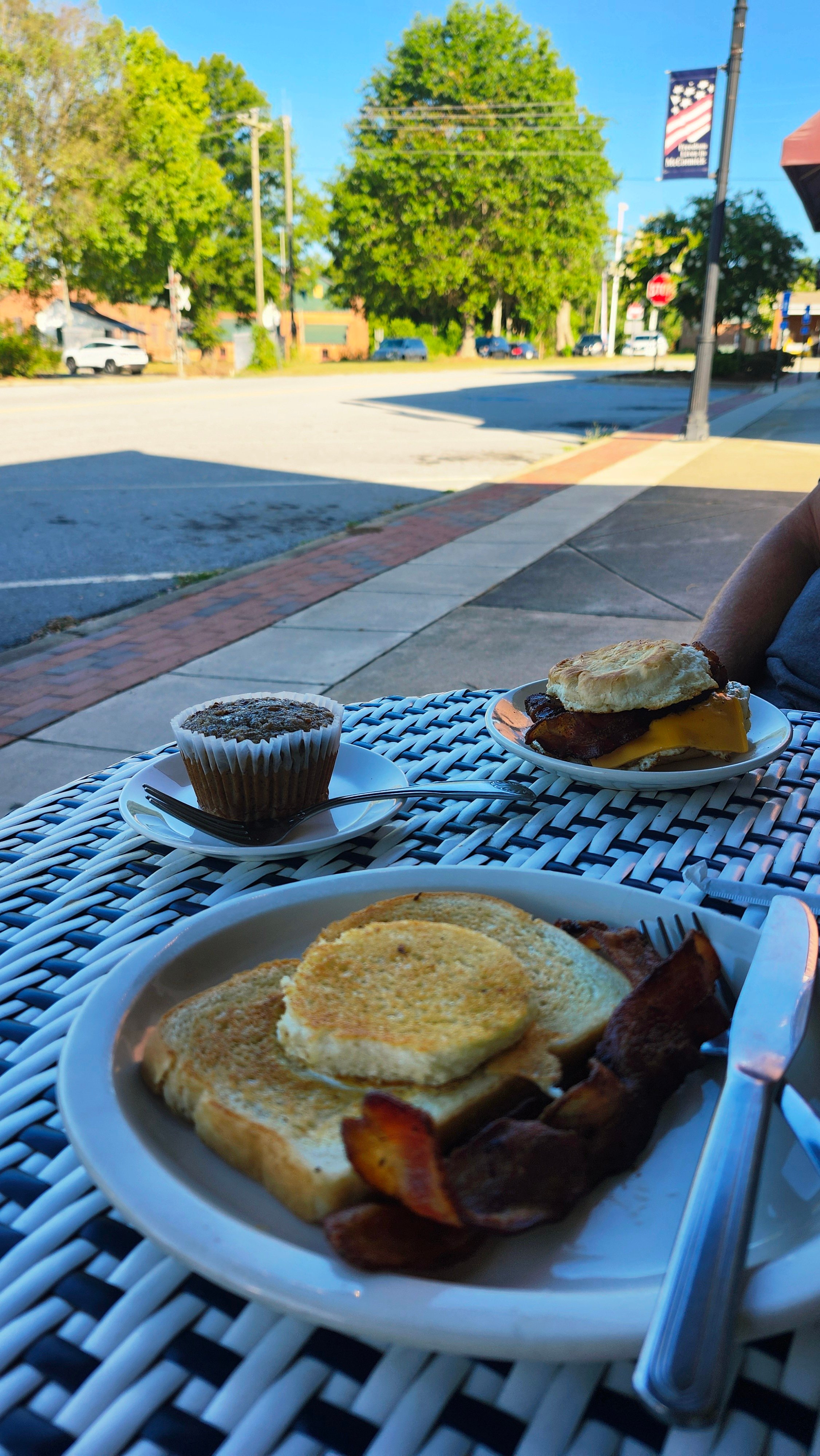 Charming coffee shop on Main Street McCormick SC near Savannah Lakes Village