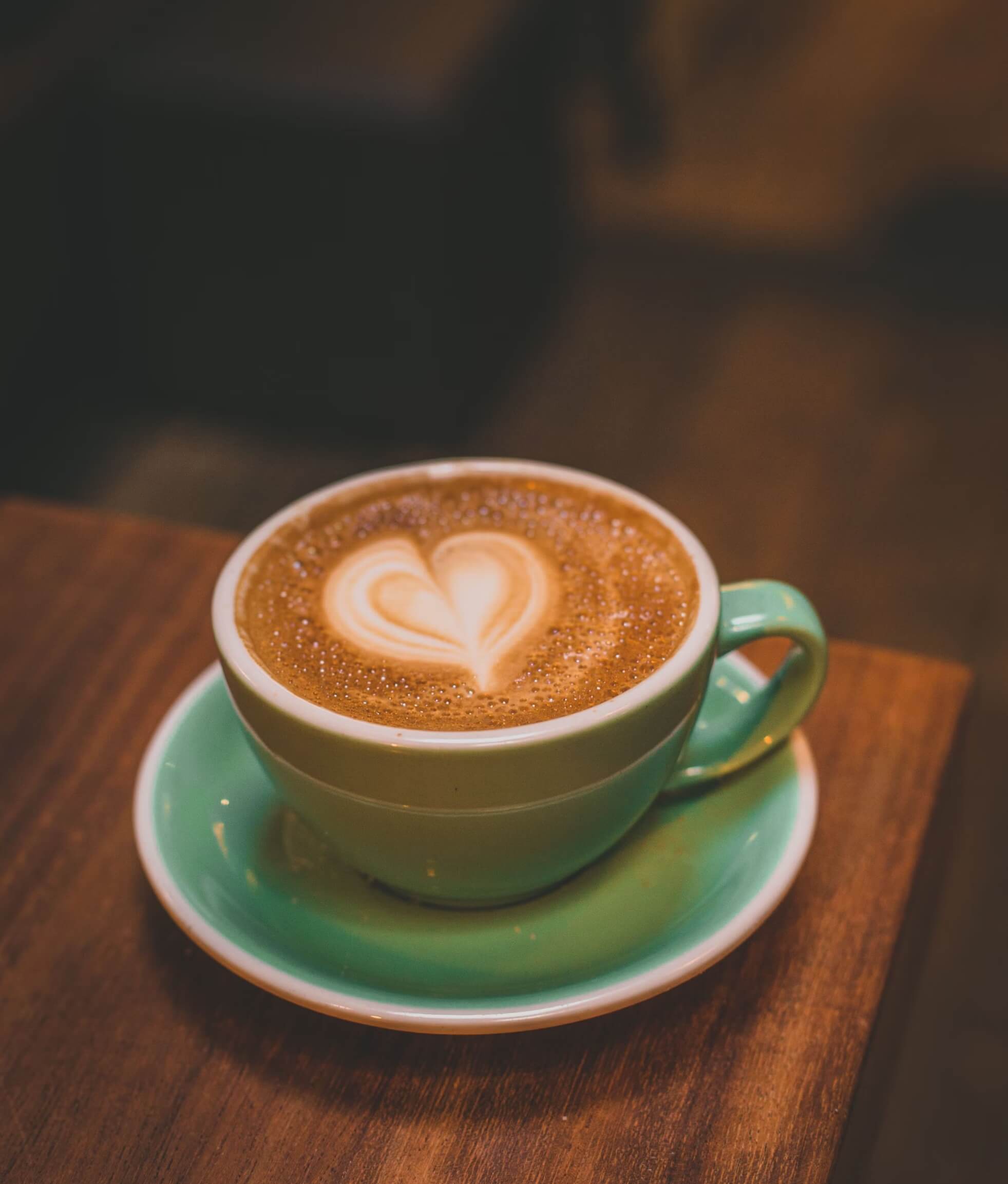 Coffee drinks at Coffee HQ in McCormick