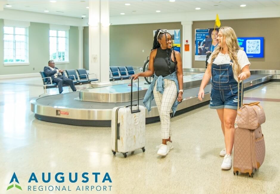 Map concept showing drive times from Savannah Lakes Village to nearby cities and services