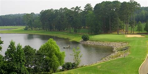 Golf fairway near Hickory Knob in McCormick County South Carolina