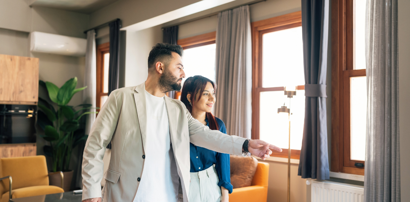 Couple at a Home Inspection in a Modern Apartment