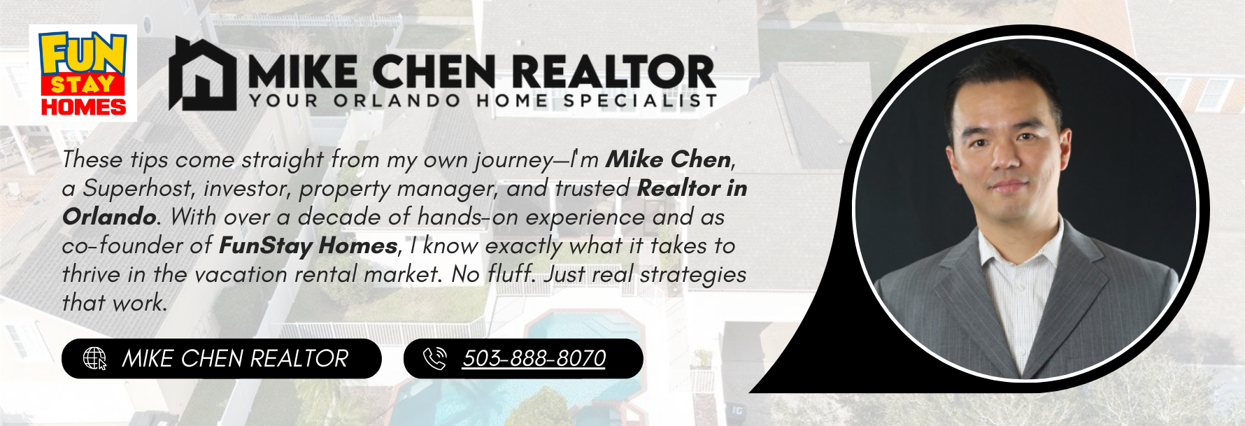 MIKE CHEN funstay homes