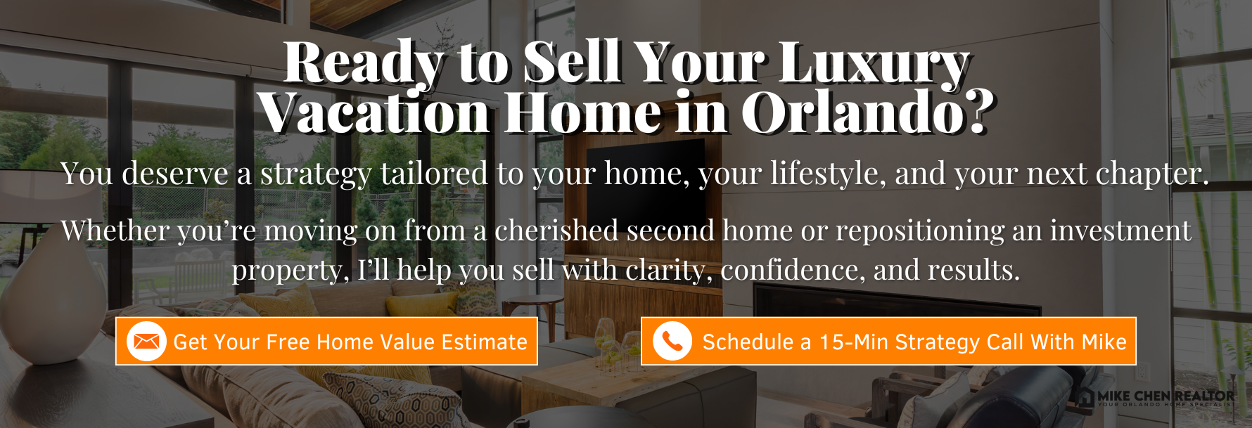 Ready to Sell Your Luxury Vacation Home in Orlando
