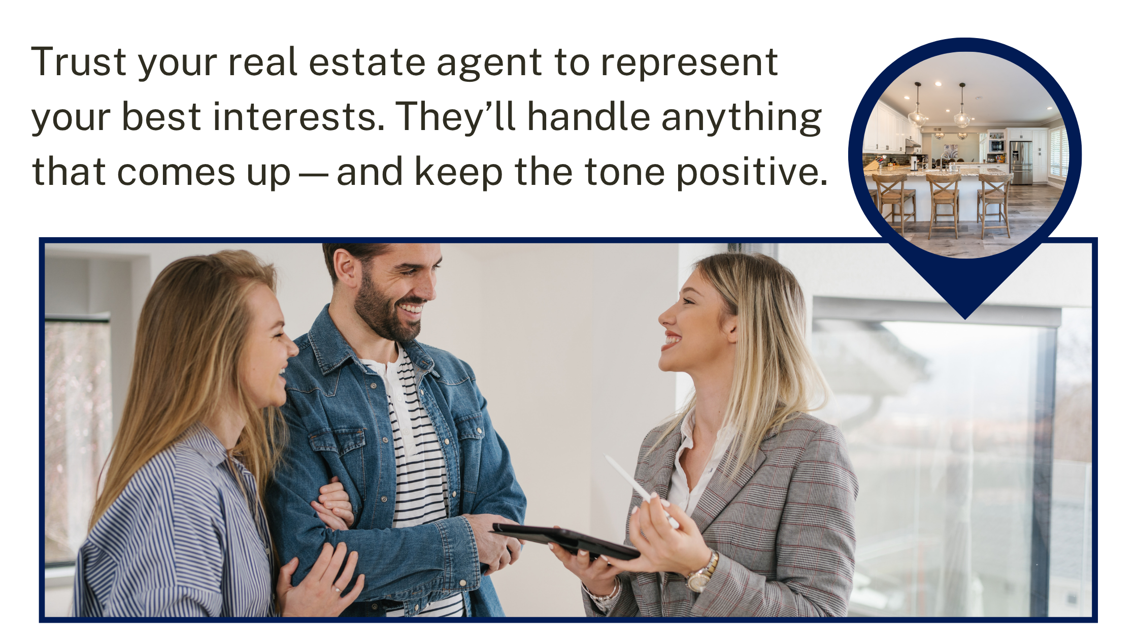 Trust your real estate agent
