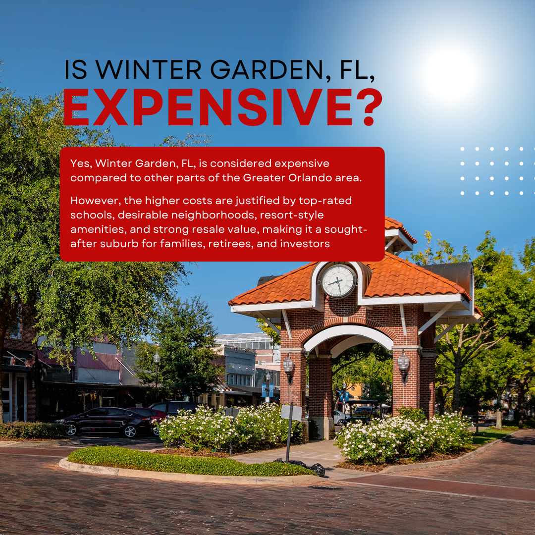 Is Winter Garden, FL, Expensive