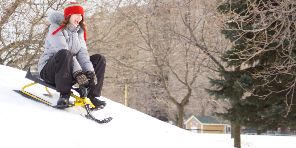 sledding