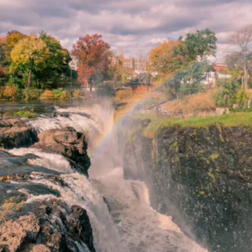 The Great Falls in New Jersey Will Soon Be Surrounded by Beautiful Fall Colors