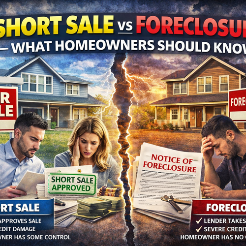 Short Sale vs Foreclosure — What Homeowners Should Know