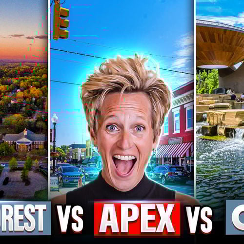 Wake Forest vs Apex vs Cary NC: Which Raleigh Suburb is BEST?