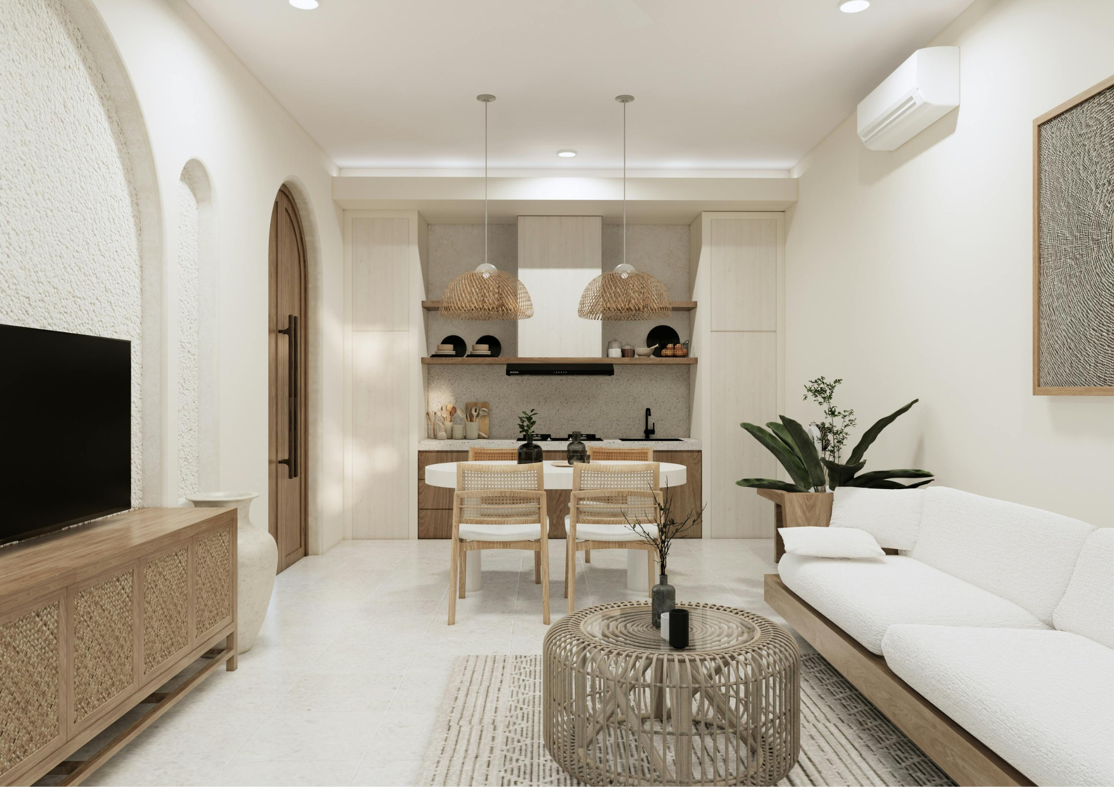 Black Closed Sign Landscape Poster