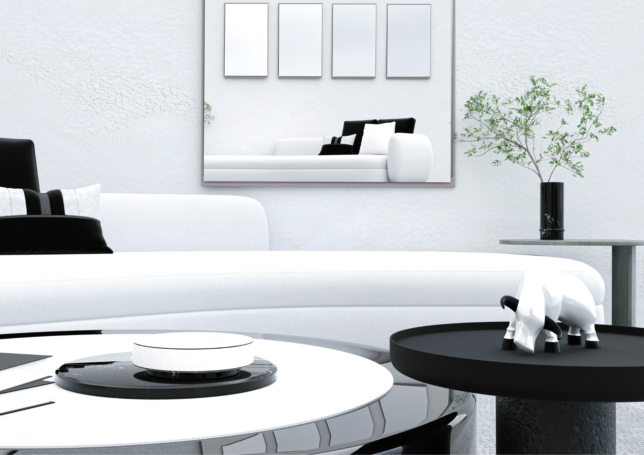 Black Closed Sign Landscape Poster (10)