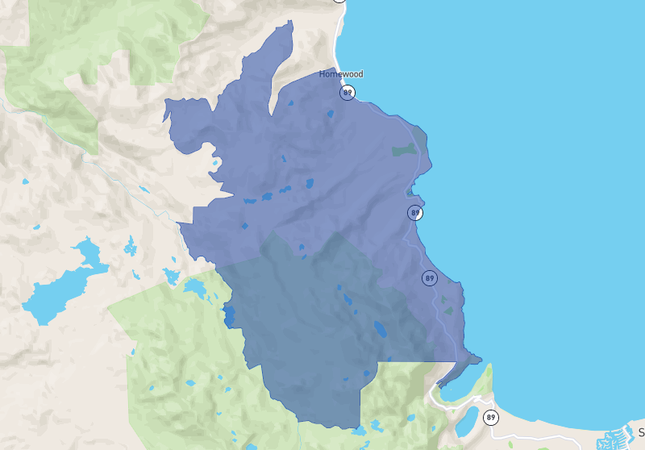 Lake Tahoe West Shore