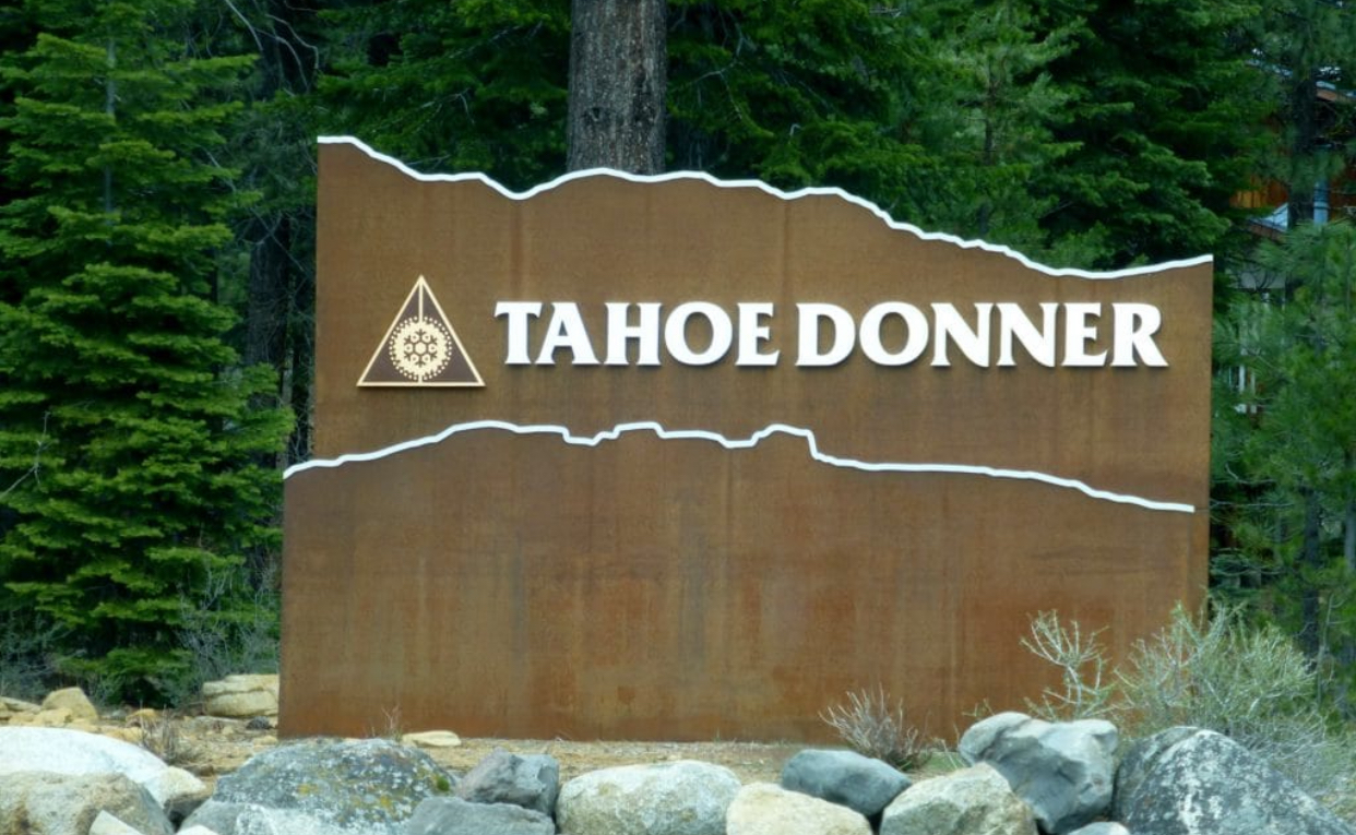 Tahoe Donner Sign