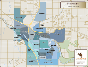 cochrane neighbourhoods map