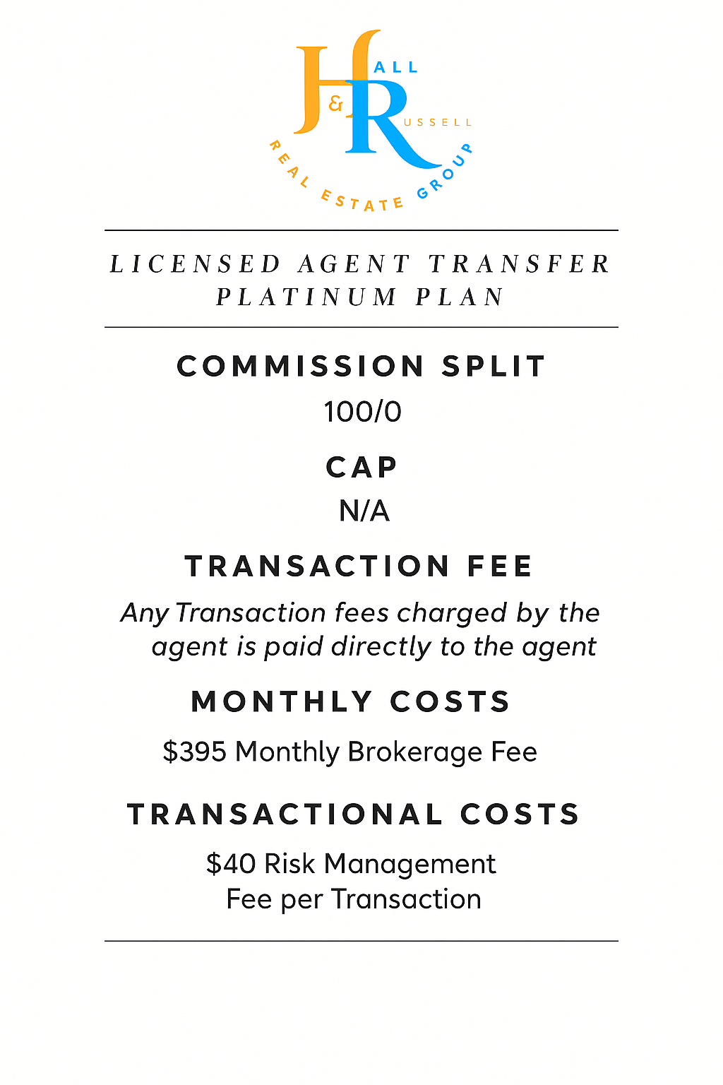 Licensed Platinum Plan Website