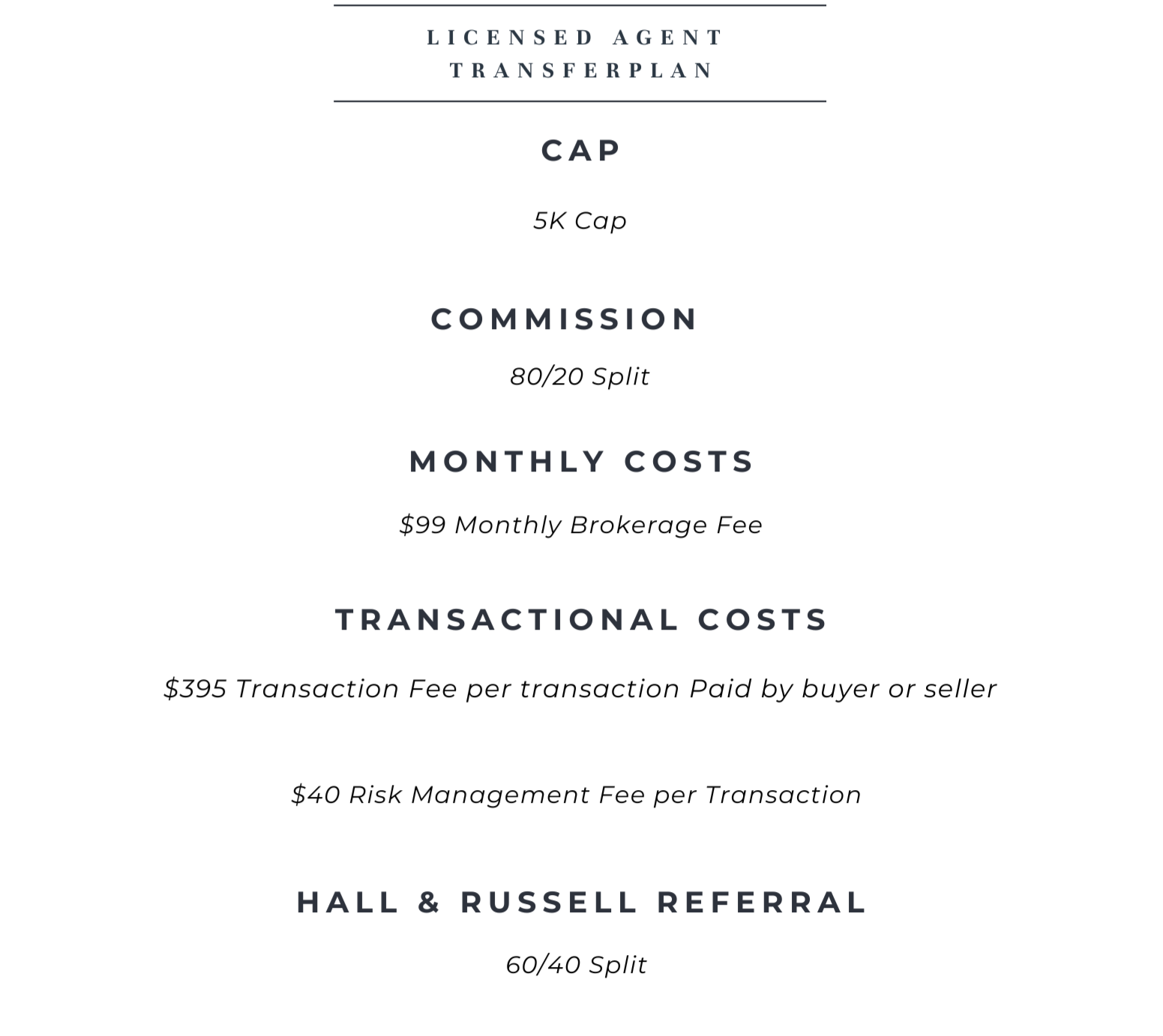 5000 Cap Plan