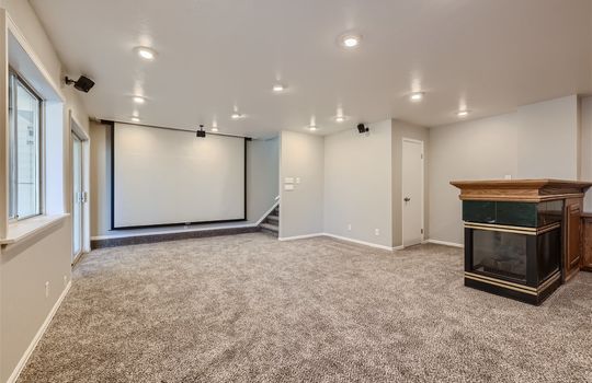 4875 Garden Trail &#8211; Web Quality &#8211; 028 &#8211; 38 Lower Level Media Room