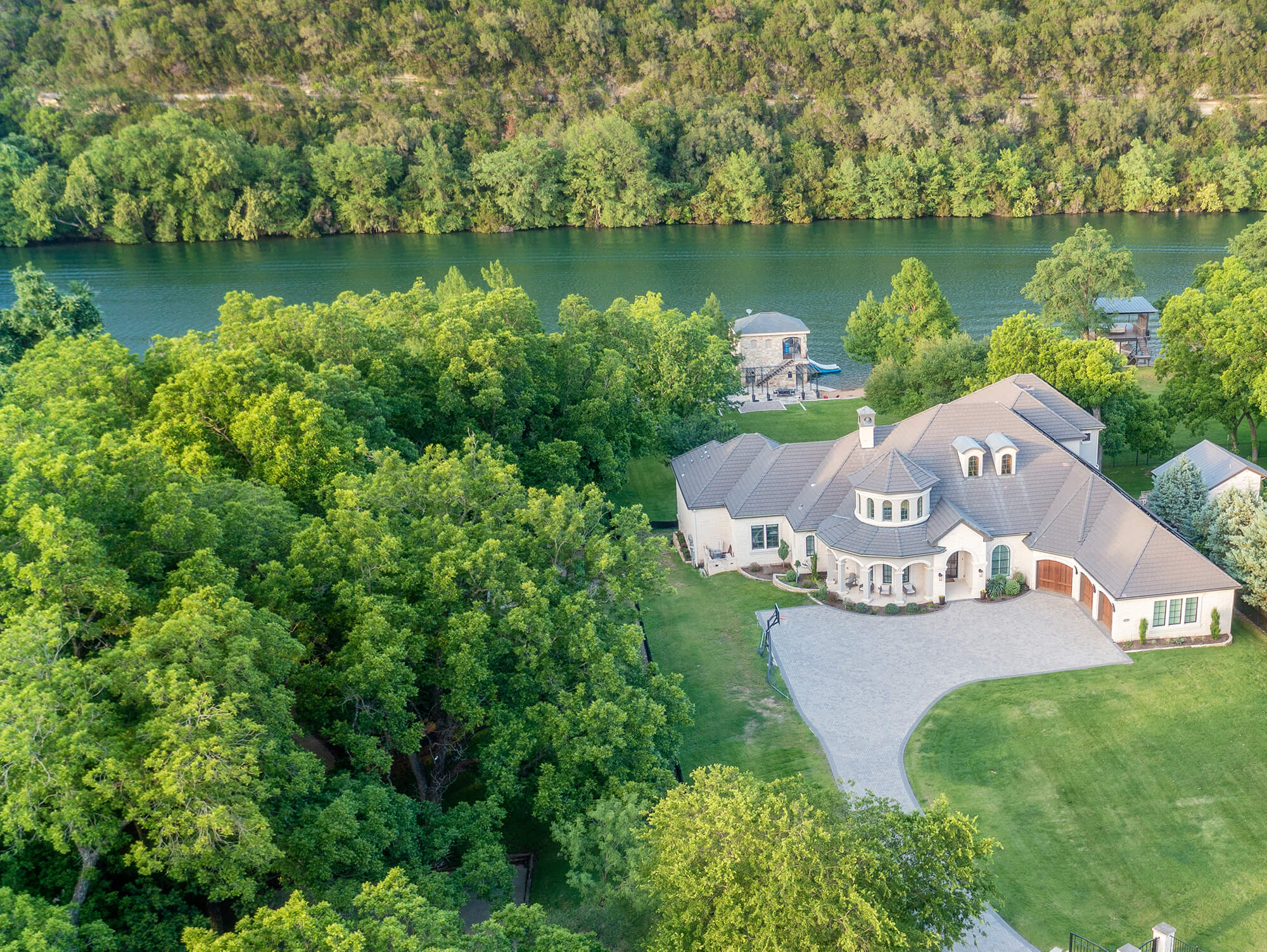 2+ Acre Lake Austin Waterfront Estate DMTX Realty Group Austin, TX