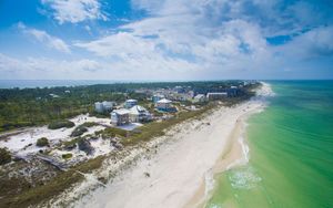 Beaches of Cape San Blas on sunny day