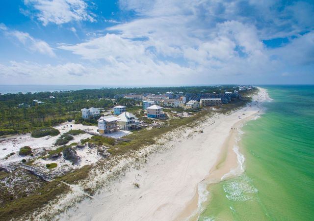 Beaches of Cape San Blas on sunny day