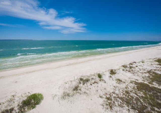 Beaches of Mexico Beach on sunny day