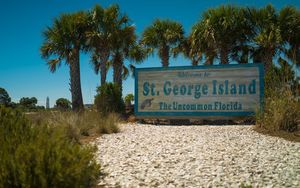 St. George Island FL sign