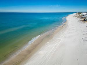 calm cape san blas beach