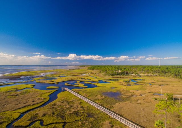 Salinas Park boardwalk to St. Joe Bay