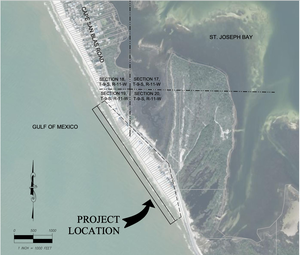 Overview of the Cape San Blas Florida Breakwater project 