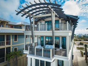 Beachfront home on Cape San Blas