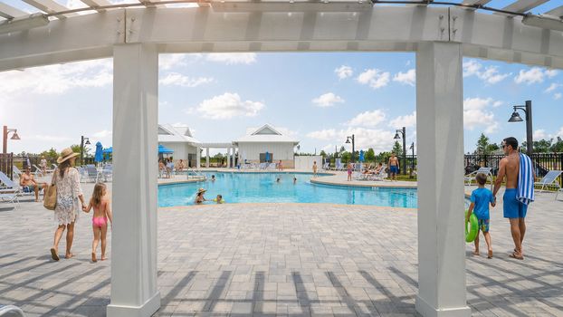 Liberty Community Pool and Gazebo Panama City Florida